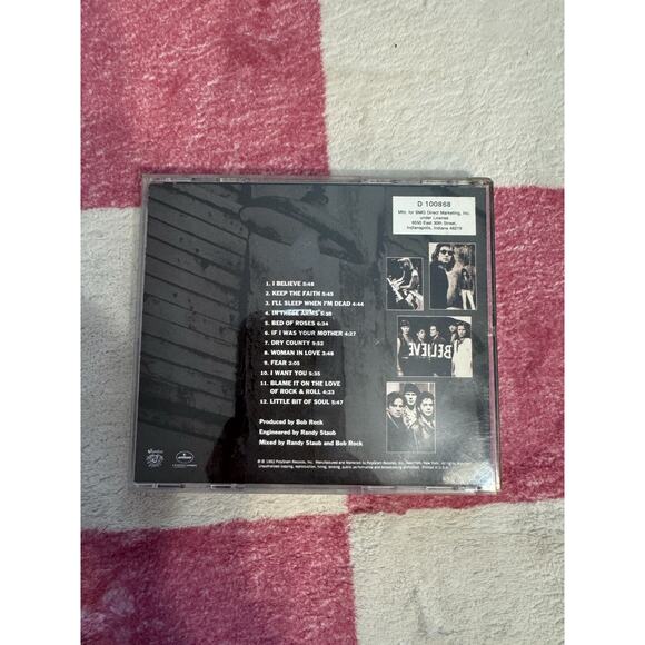 Bon Jovi Keep the Faith CD 1992 90s music - Picture 2 of 3